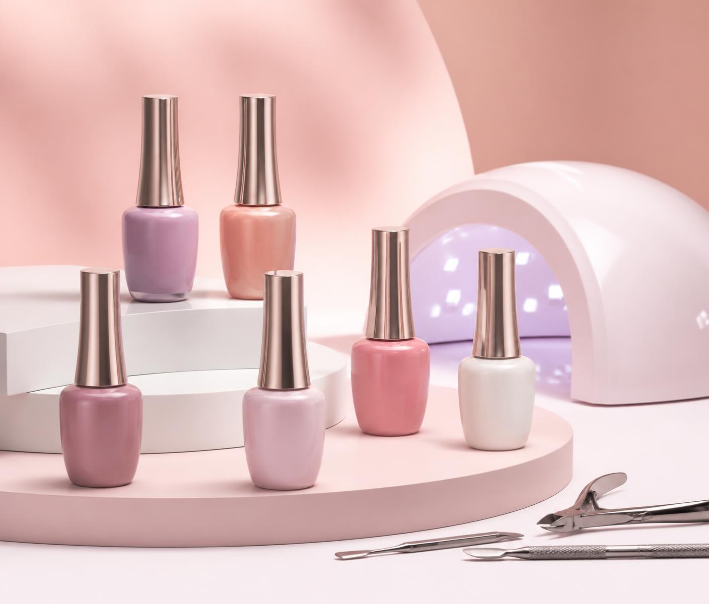 Kit profesional de belleza en composición de estudio